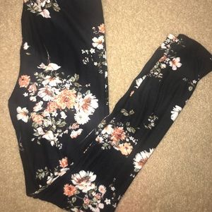 Floral leggings